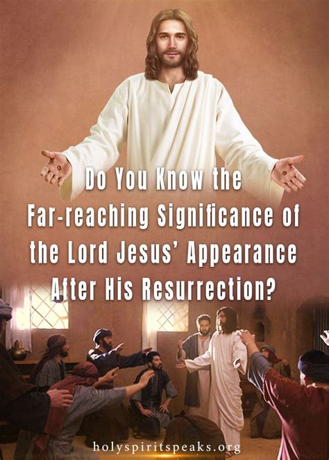 866 The Meaning Of Jesus Appearance After His Resurrection Gospel Of The Descent Of The