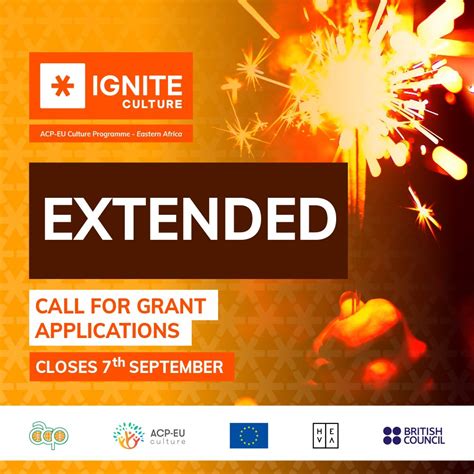 Ignite Culture Call For Project Extended Until 7 September Acp Eu