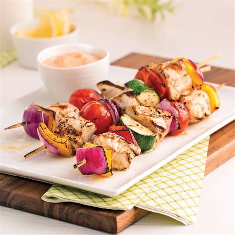 Brochettes De Pollo Light Recepedia