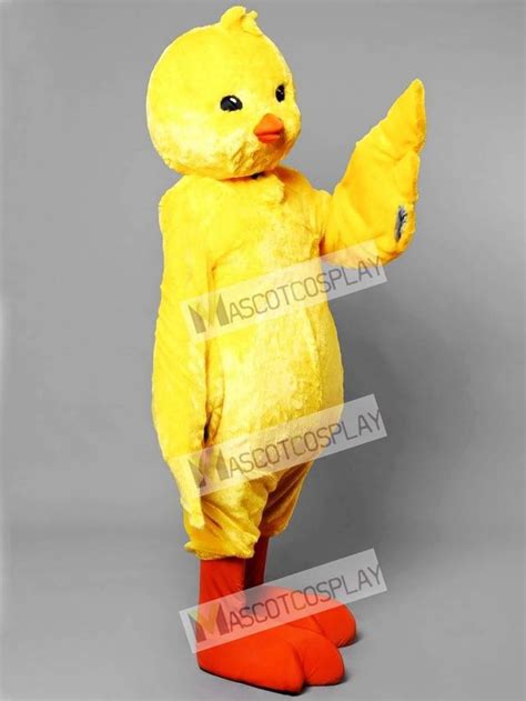 Fantasy Yellow Chicken Mascot Costume