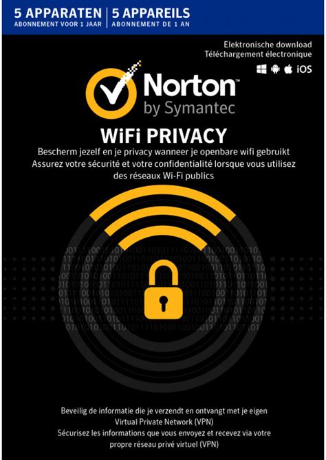 Norton Secure VPN Online Privacy Home Use