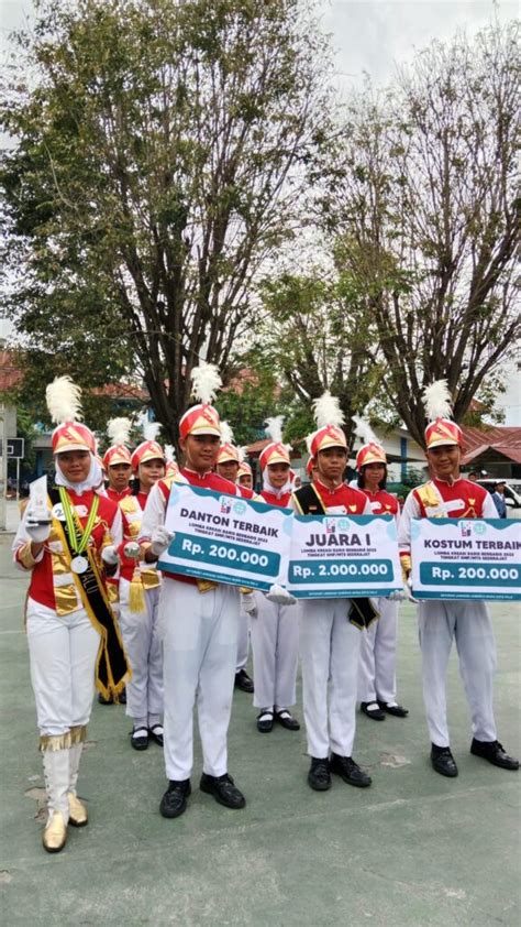 Lomba Kreasi Baris Berbaris Selamat Datang