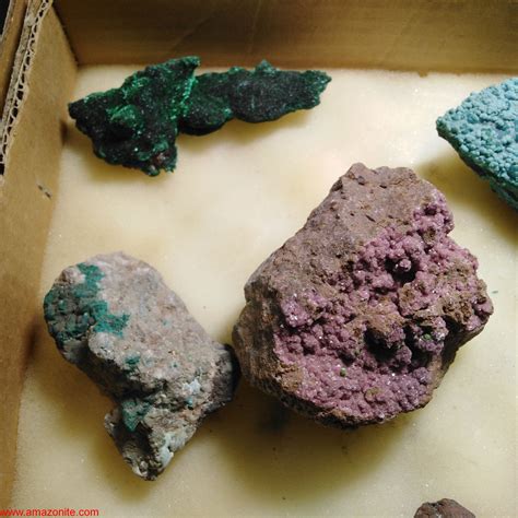 One Box Of Assorted Mineral Specimens From Congo Elizabeth Hazell