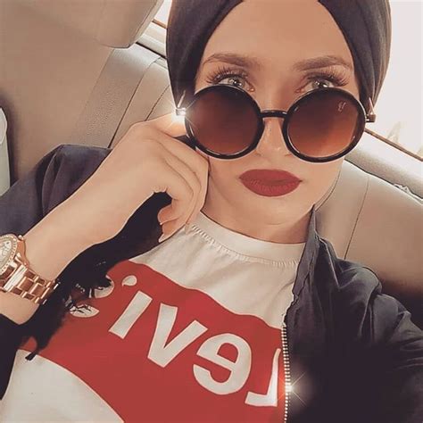 Image May Contain 1 Person Sunglasses And Closeup Hijab Fashion Fashion Fashion Sunglasses