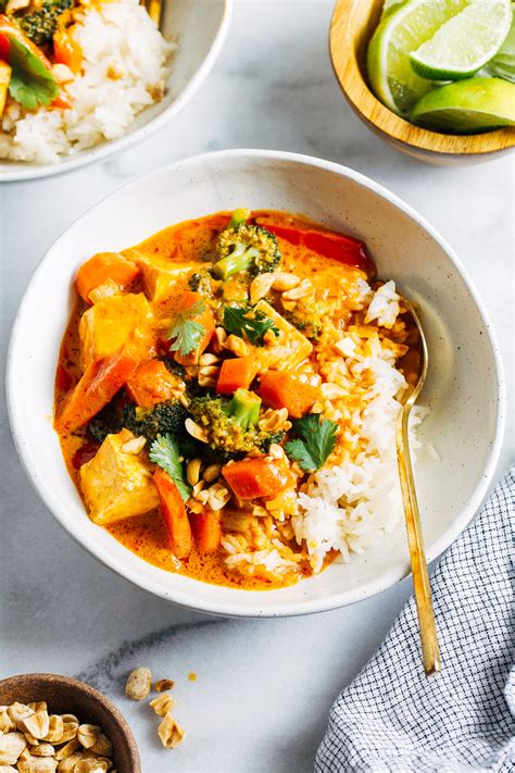 Vegan Thai Peanut Curry Making Thyme For Health