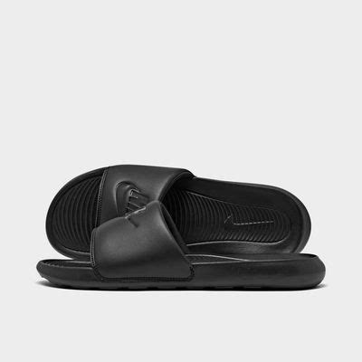 Nike Victori One Mismatch Black White Slide Sandals Hamilton Place