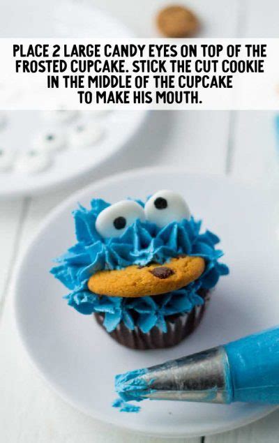 Cookie Monster Cupcakes Spaceships And Laser Beams