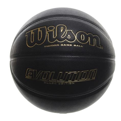 WILSON EVOLUTION BLACK EDITION INDOOR GAME BASKETBALL