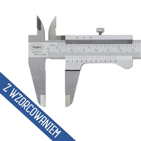 Suwmiarka noniuszowa ze śrubą MarCal 16 FN 0 150 x 0 05 mm MAHR wzorcowana