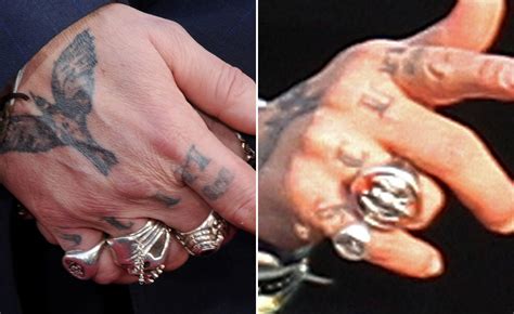 Aggregate More Than Johnny Depp Hand Tattoos Latest In Cdgdbentre