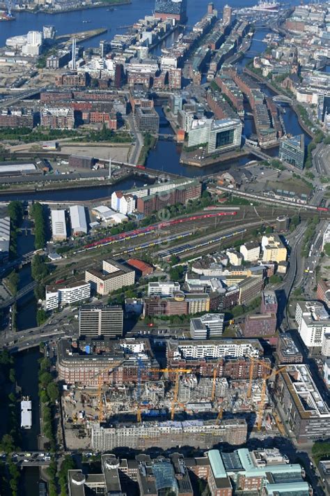 Luftbild Hamburg Sonninpark Baustelle Zum Neubau Einer