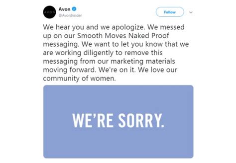 Avon Apologizes After Criticism Mounts Over Anti Cellulite Marketing