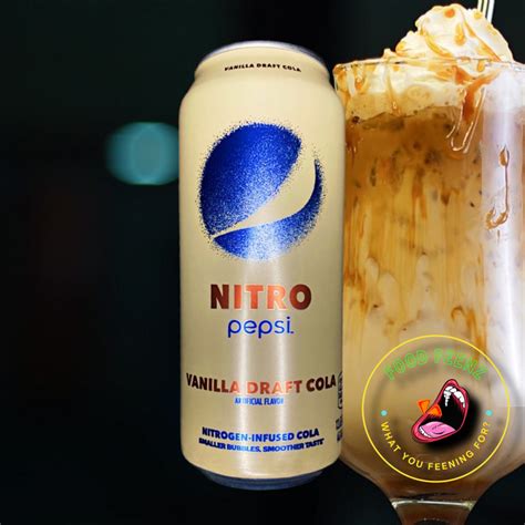 Nitro Pepsi Nitrogen Infused Cola Vanilla Draft Cola Flavor – Food Feenz