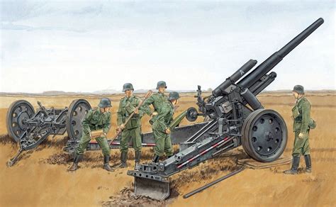 150mm German Sfh 18 Severe Field Howitzer Double Click On Image To Enlarge Italian Campaign