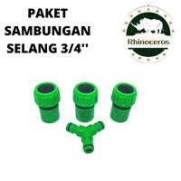 Review Sambungan Selang Air Paket Quick Connector Selang Konektor Lurus