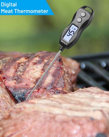 Amazon Brapilot Digital Meat Thermometer Backlight Waterproof