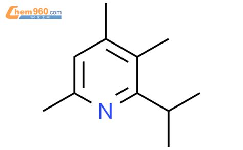 104223 91 89ci 346 三甲基 2 1 甲基乙基 吡啶化学式、结构式、分子式、mol 960化工网