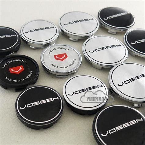 4pcs Vossen Car Styling Wheel Center Hub Caps Cover 60mm Vossen Logo