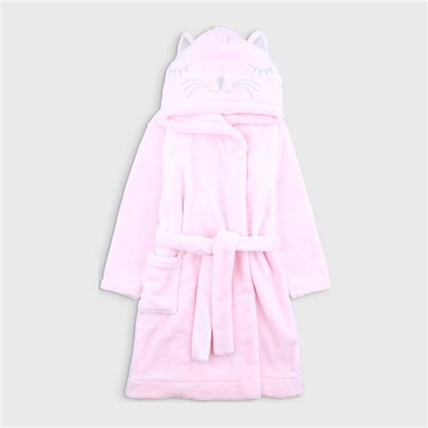 Халат махровый детский Flamingo 771-900 134-140 см Розовый ...