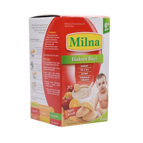 Jual Milna Biskuit Bayi Apel Jeruk Gr Rumah Susu Shopee Indonesia