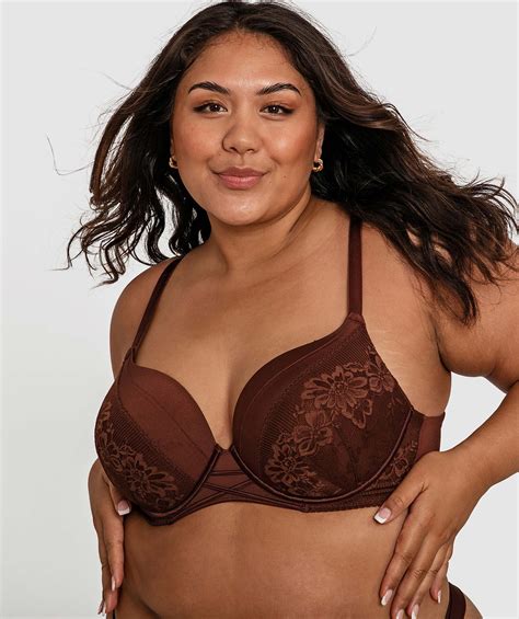 Bras N Things Cadence Push Up Plunge Bra Nude