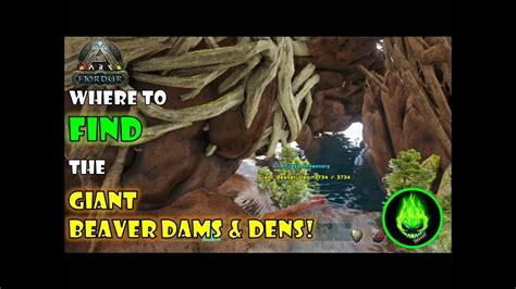 Ark Fjordur Where To Find All Of The Giant Beaver Dams Youtube