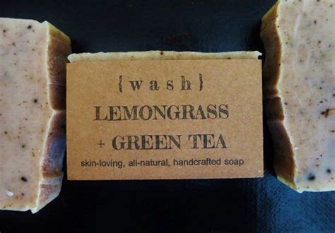 Lemongrass And Green Tea Soap Cold Process Soap Handmade Soap Vegan