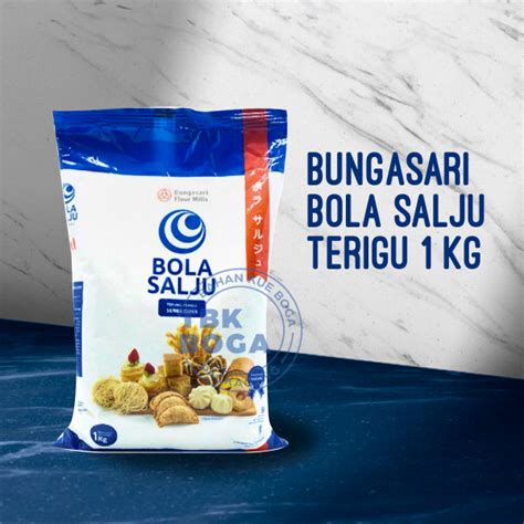 Jual Tepung Bola Salju 1 Kg Bungasari Terigu Protein Rendah