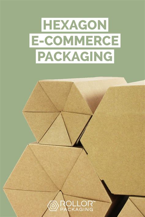 Hexagon Shaped Sustainable E Commerce Packaging Rollor Packaging