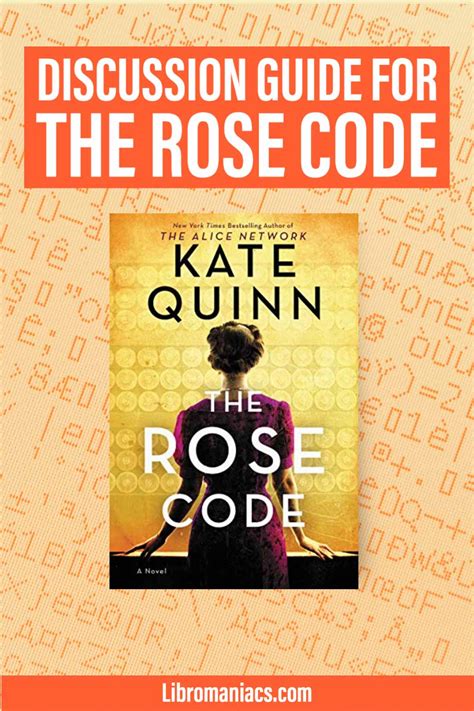 The Rose Code Book Club Questions and Discussion Guide