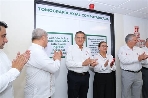 Entrega Américo tomógrafo al Hospital Infantil de Tamaulipas