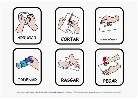 El profe y su clase de PT Imágenes de acciones y con pictogramas