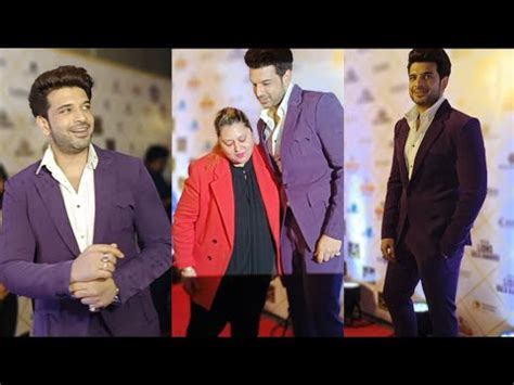 King Karan Kundrra Arrives At Th Sol Lions Gold Awards In Mumbai