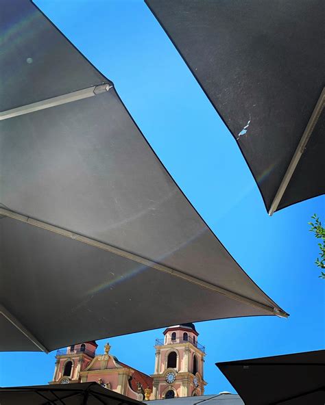 Den schönsten Sommerhimmel gibt es über dem Ludwigsburger Marktplatz