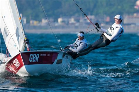 Hannah Mills And Eilidh Mcintyre Gbr In The Womens 470 On Tokyo 2020