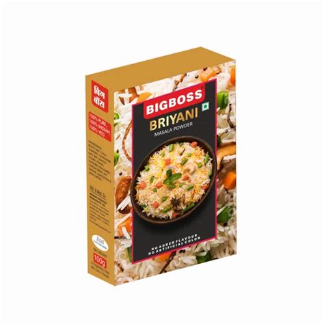 Biryani Masala Packaging Size G At Best Price In Indore Id