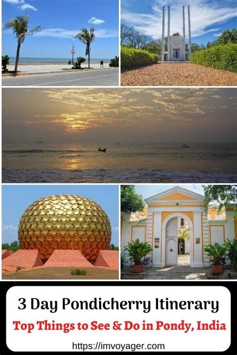 Perfect Days Pondicherry Itinerary Top Things To See And Do Pondich Ry