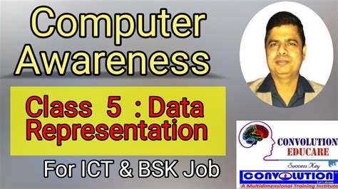 Bsk Ict Computer Awareness Class Data Representation Pk