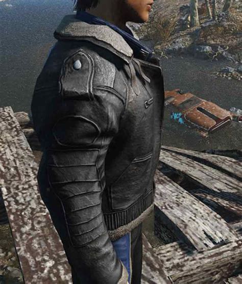 Fallout 4 Bomber Armor Leather Jacket Usa Jacket