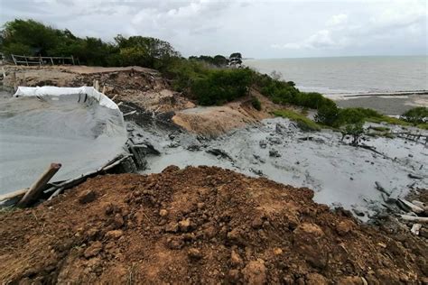 Volcán de lodo de Arboletes en Antioquia vertió material hacia la