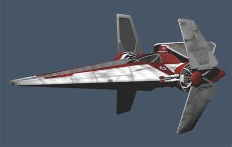 Star Wars Ep3 V Wing Fighter 3d Model Cgtrader