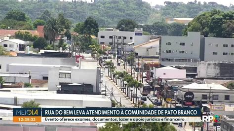 Rua Pato Bravo Do Mato - Vídeo: Rua do Bem oferece serviços gratuitos em Pato Branco | Vídeos ...