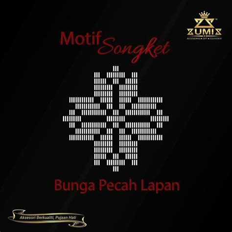 Motif Songket Traditional Textile Prints For Diy Crafts