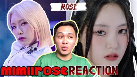 Mimiirose Rose Mv Reaction Review A Good Debut Song D