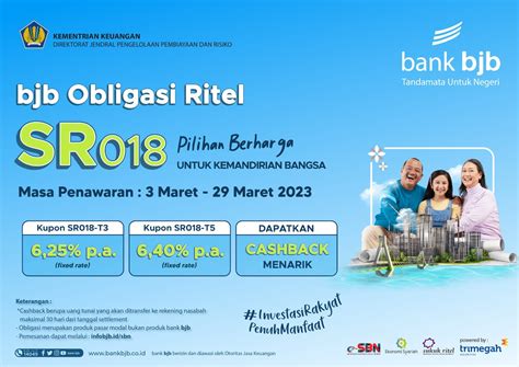 Bank Bjb Tawarkan SR018 Pilihan Berharga Untuk Kemandirian Bangsa