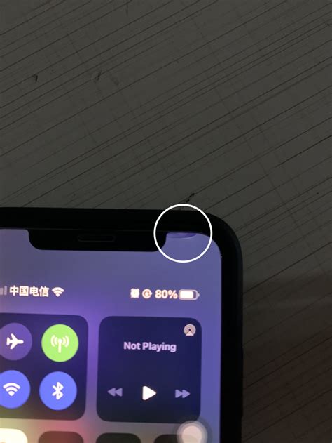 Iphone X屏幕右上角有斑块 Apple 社区