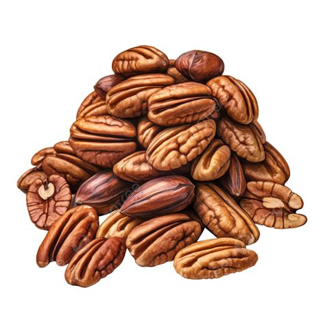 Pecans Nut On Transparent Background Pecans Nut Fruit Nut Png