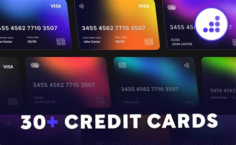 30 Credit Card Designs Figma UI4Free