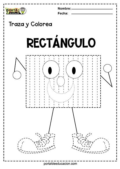 Figuras Geom Tricas Para Trazar Y Colorear