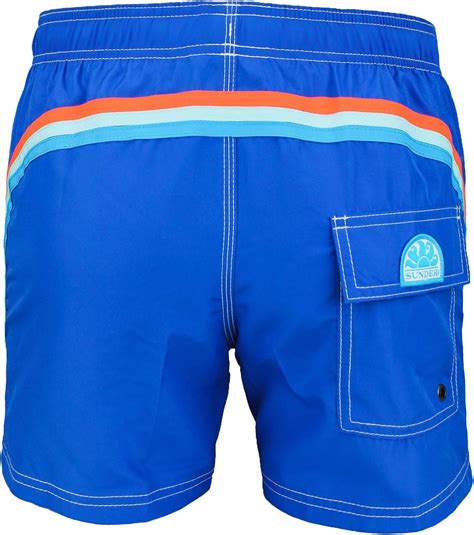 Sundek Bs Rb Low Rise Men S Swimming Trunks W Amazon Co Uk Clothing